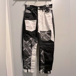 REVICE BANDANA BLOCK JEANS